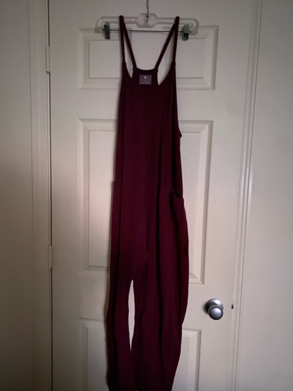 FP Movement by Free People Wine Burgundy Hot Shot Onsie